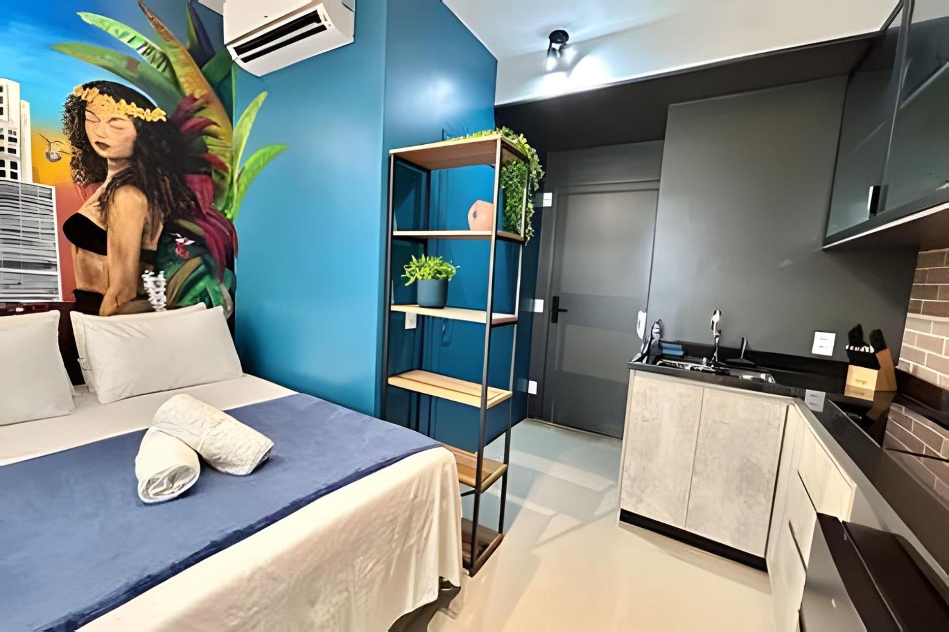 Studio/Moderno/200 M Allianz/Piscina/Wifi/Vaga San Paolo Esterno foto